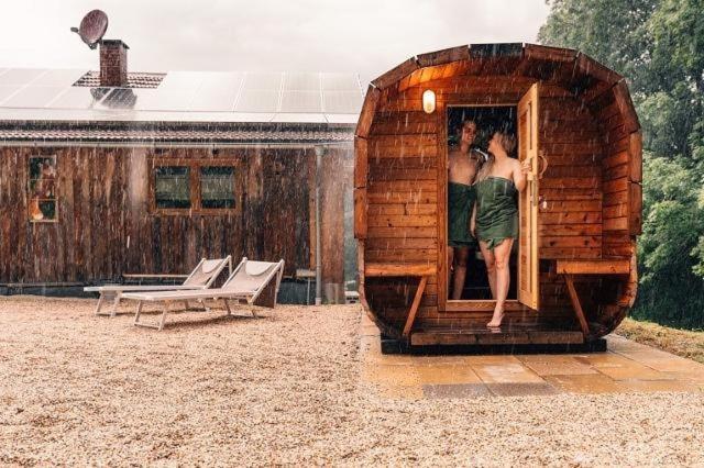 Ferienhaus Woidhaus Kollnburg Bagian luar foto